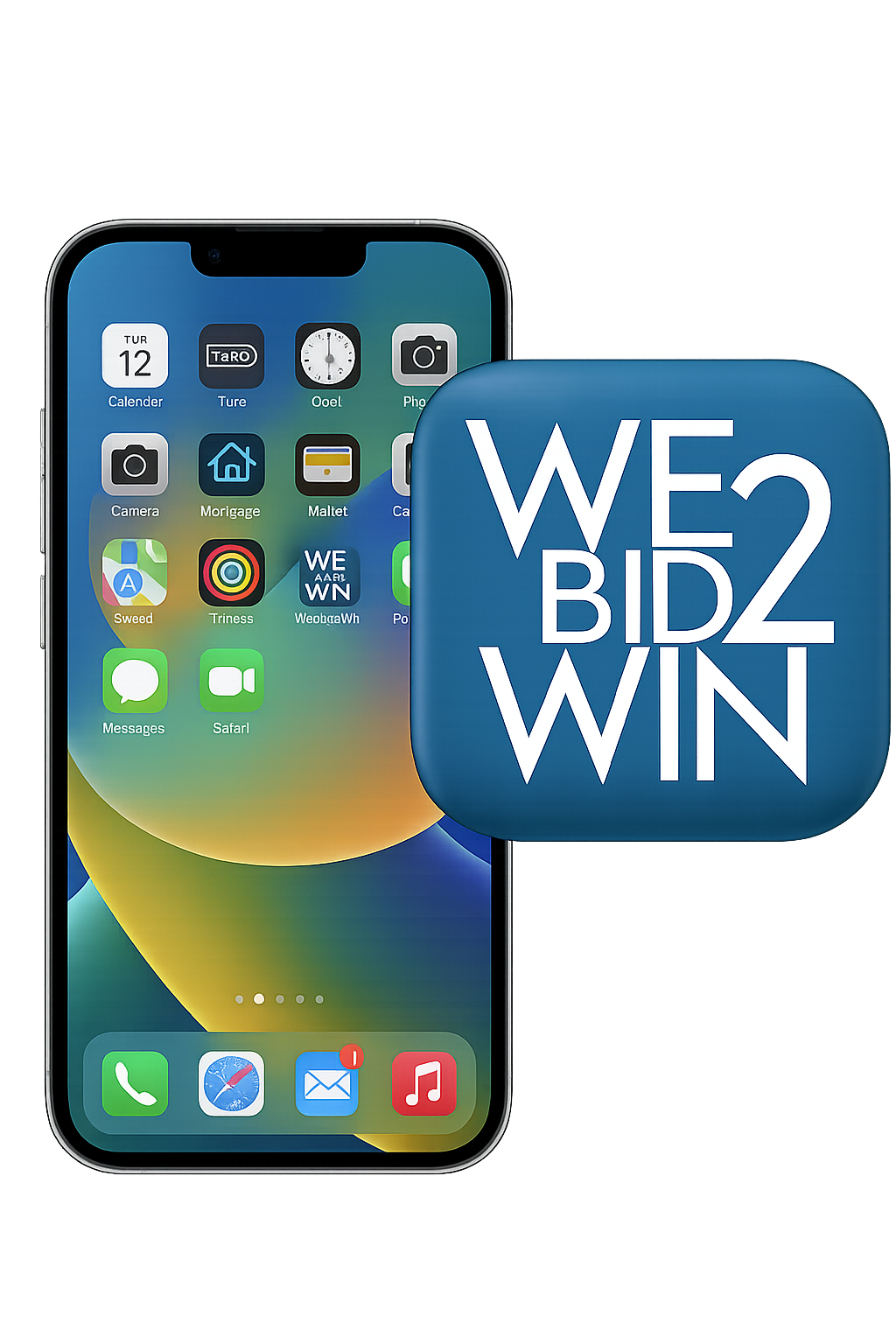 WeBid2Win on iPhone and iPad